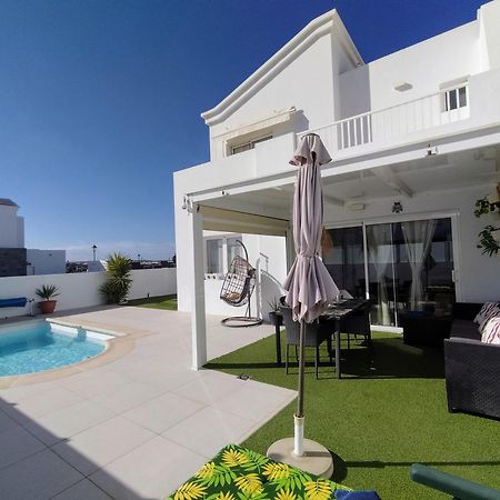 Lovely Villa Agua & Fuego,Heated Pool Playa Blanca  Bagian luar foto