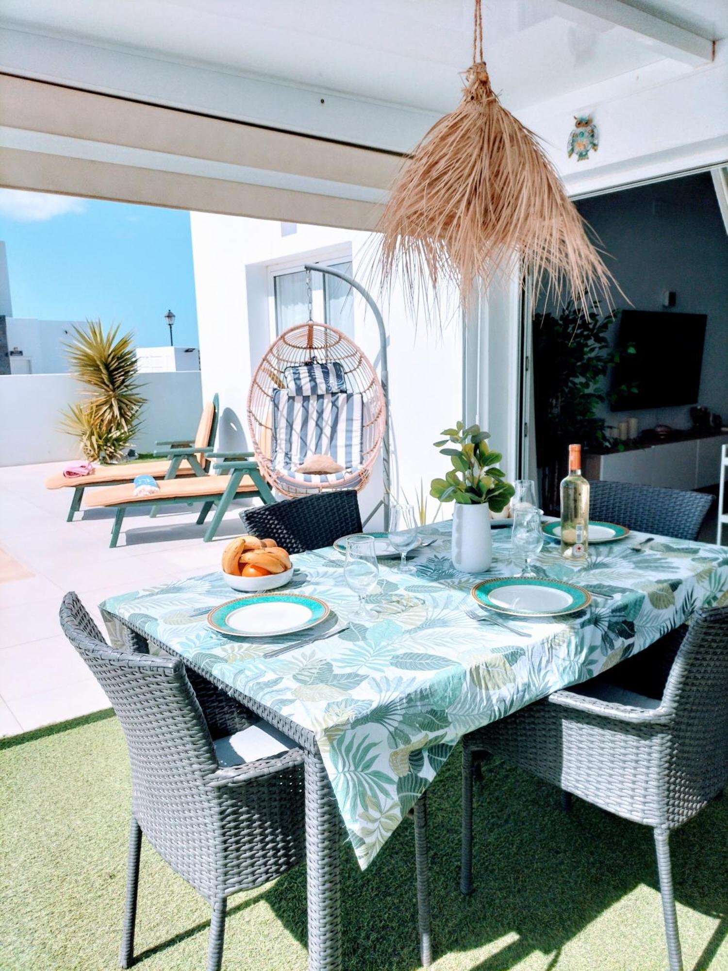 Lovely Villa Agua & Fuego,Heated Pool Playa Blanca  Bagian luar foto