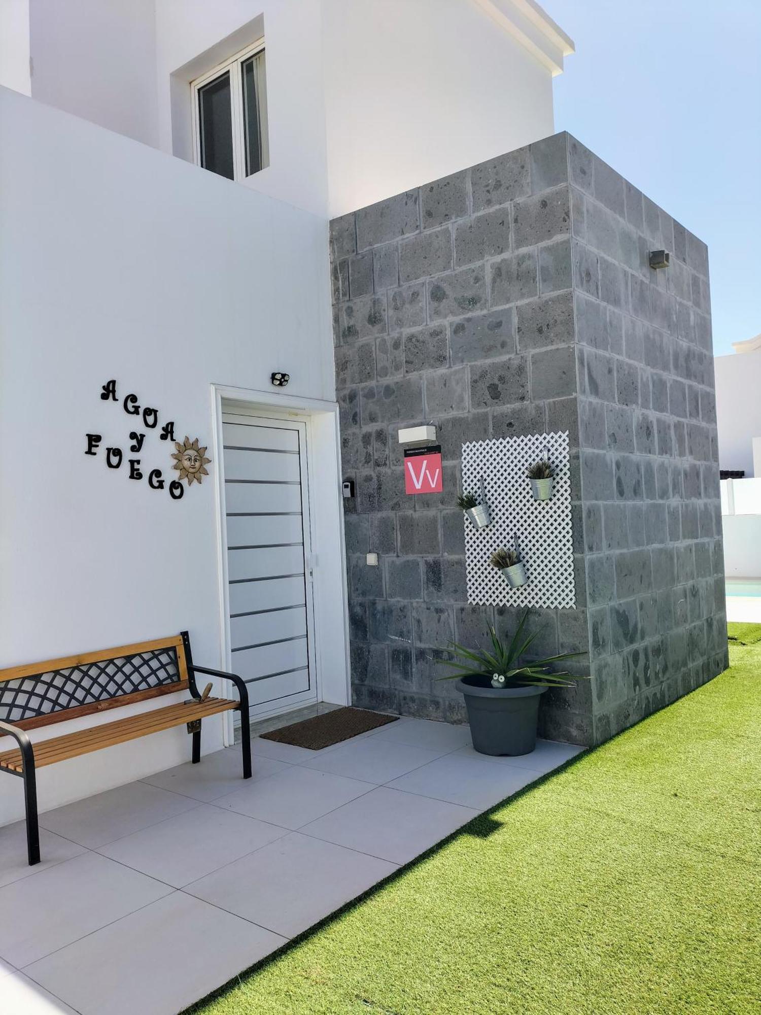 Lovely Villa Agua & Fuego,Heated Pool Playa Blanca  Bagian luar foto
