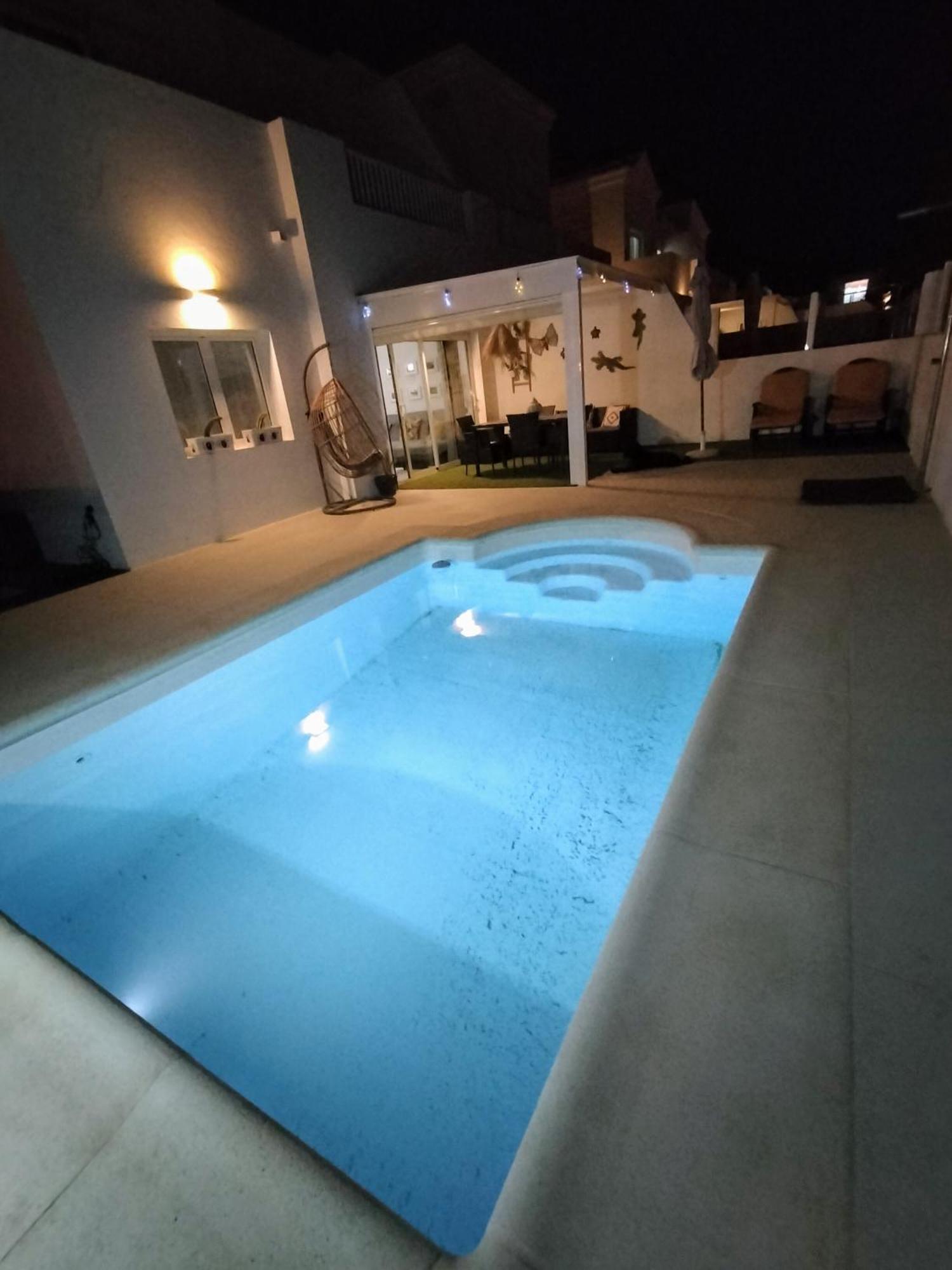 Lovely Villa Agua & Fuego,Heated Pool Playa Blanca  Bagian luar foto